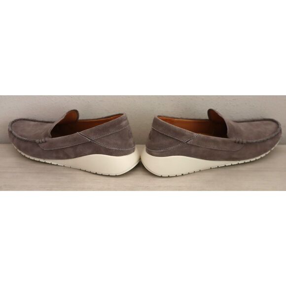 OluKai 10535-1G1G Men's Sz 10 Cooler Gray Ka'a Slip-On Suede Loafers - Picture 11 of 12